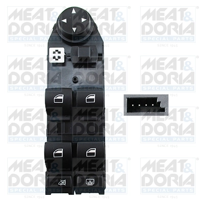 Switch, window regulator